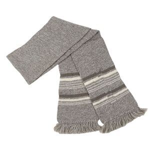 Vintage 80s 90s Knitted Winter Scarf Unisex
